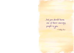 Blue Mountain Arts Amazing People in My Life I've Met - Greeting Card with a Lovely Verse Card