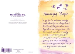 Blue Mountain Arts Amazing People in My Life I've Met - Greeting Card with a Lovely Verse Card