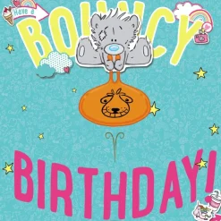 Bouncy Birthday Dinky 3D Card