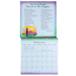 Daughter, You Are A Gift In My Life - A Blue Mountain Arts Collection Hanging Wall Calendar 2026