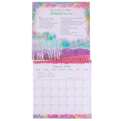 Friends Are The Most Special People In Life - A Blue Mountain Arts Collection Hanging Wall Calendar 2026
