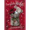 Gorgeous Wife 3D Anniversary Card