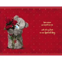 Gorgeous Wife 3D Anniversary Card