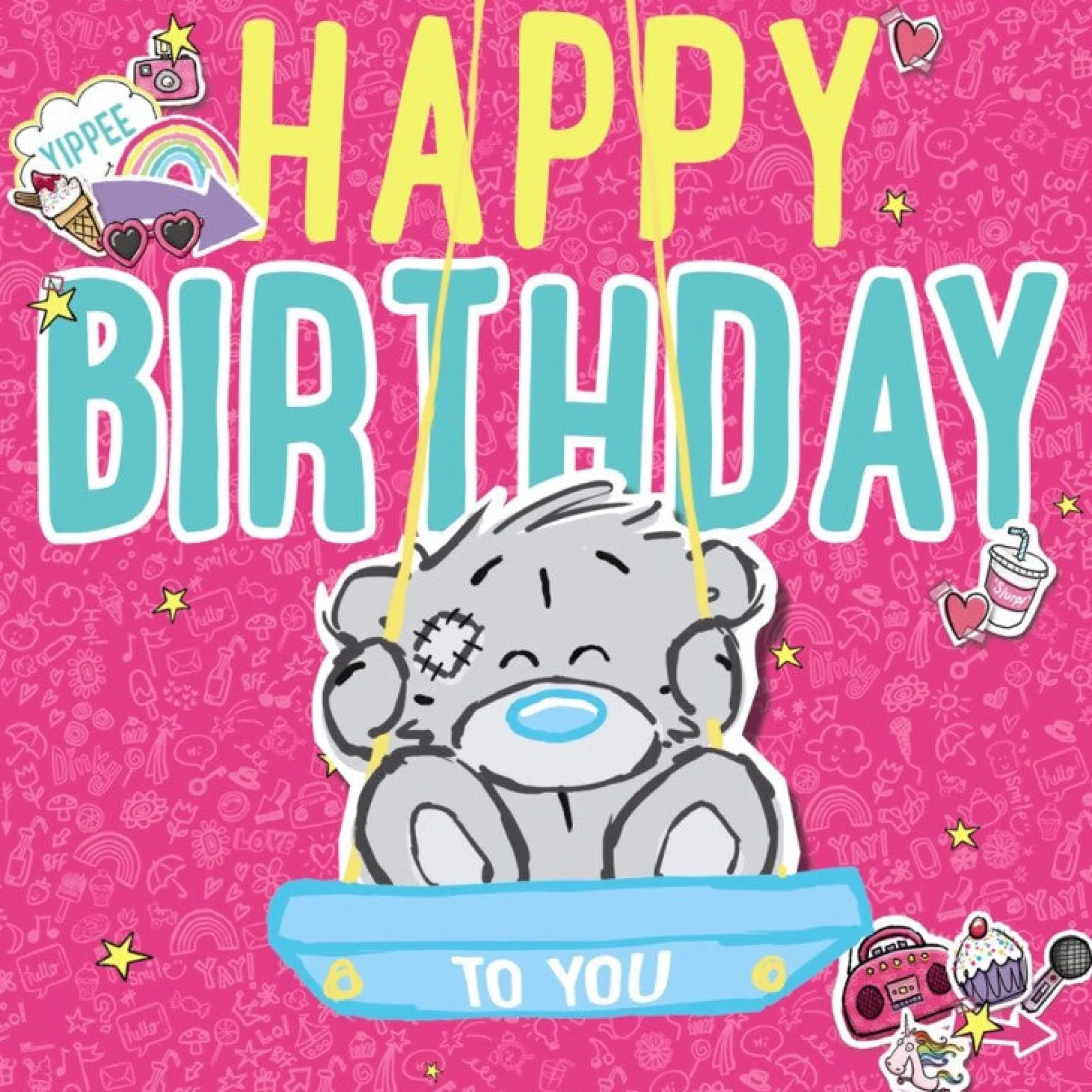 Happy Birthday Dinky 3D Card