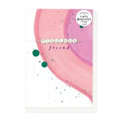 Hotchpotch Cute Card For A Fabulous Friend With Detachable 'Swftie'- Inspired Bracelet Spelling Out 'Fabulous'