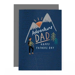 Hotchpotch Father's Day Card For Dad Adventure Theme 5x7 inches
