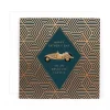 Hotchpotch Luxury Foiled Father's Day Card For Dad, Classic Car Themed 6 x 6 inches