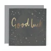 Hotchpotch Luxury Foiled Good Luck Card - Contemporary Greeting Card London 6 x 6