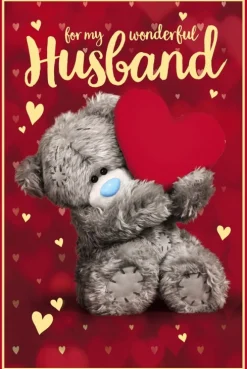 Husband 3D Birthday Card