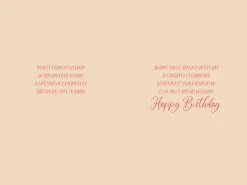 Luxury 90th Birthday Card For Her | Floral Design By Wishing Well Studios 6 x 9"