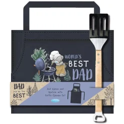 Me to You Best Dad Apron and BBQ Gift Set