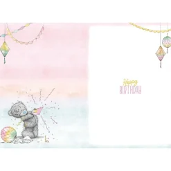 Me to You Birthday Card Tatty Teddy With Large Gift