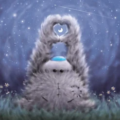 Me to You Blank Card Tatty Teddy With Loveheart Paws