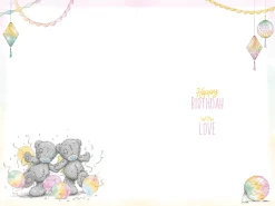 Me to You Fabulous Friend Tatty Teddy Birthday Greeting Card 6x9ins -