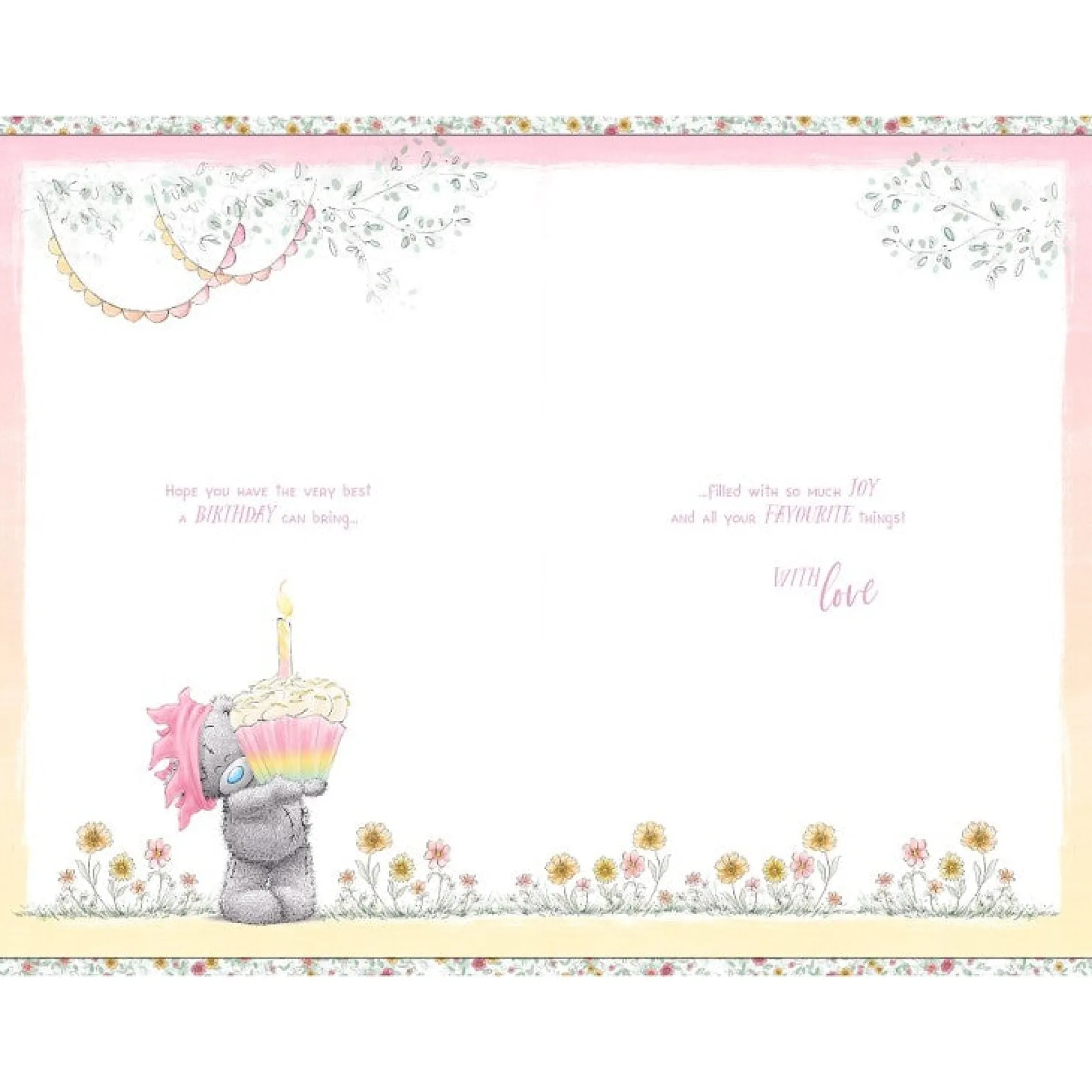 Me to You Granddaughter Amazing Birthday Handmade Card