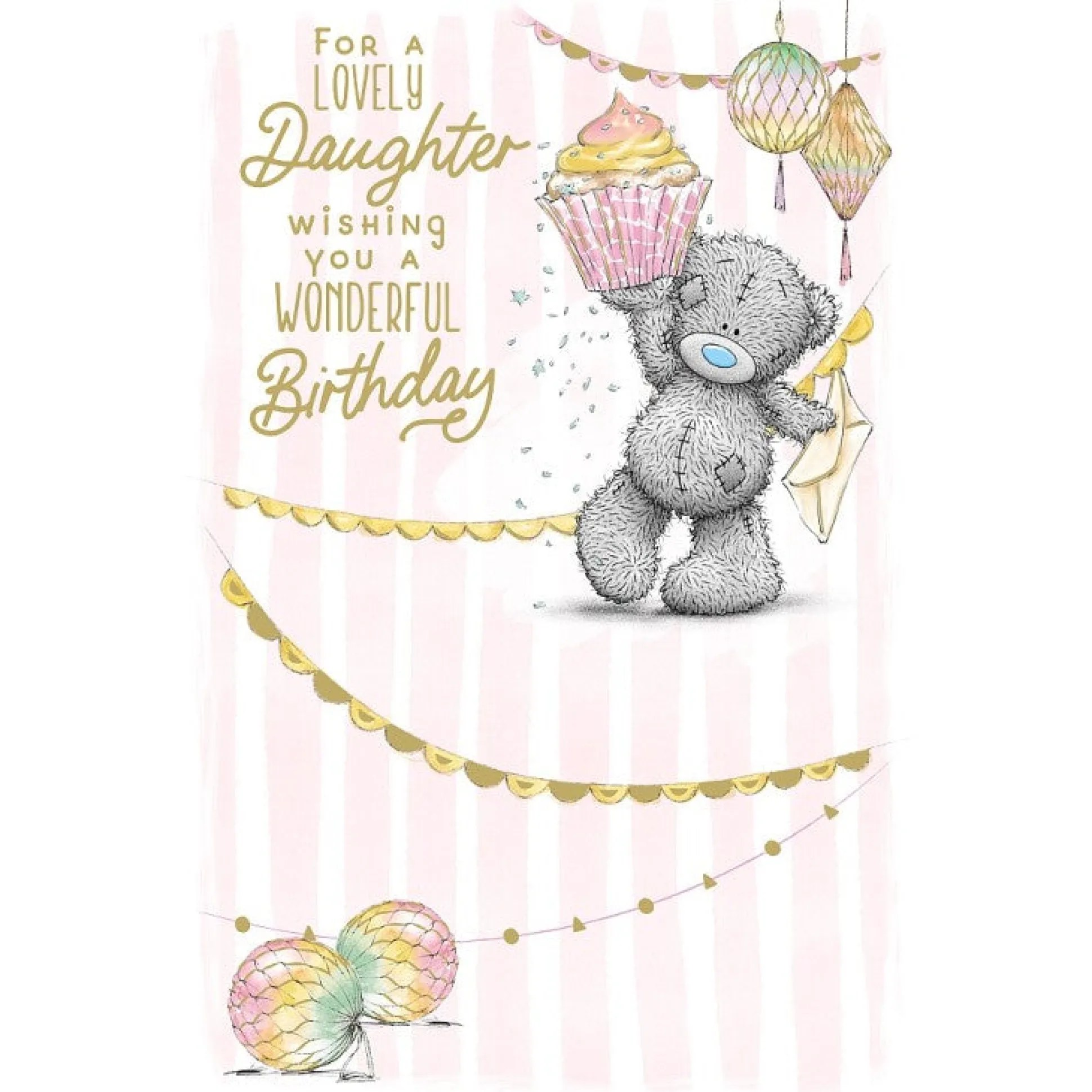 Me to You Lovely Daughter Birthday Card