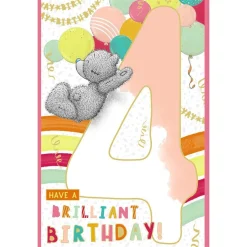 Me to You Tatty Teddy Age 7 Birthday Card, Have The Best Birthday Ever!