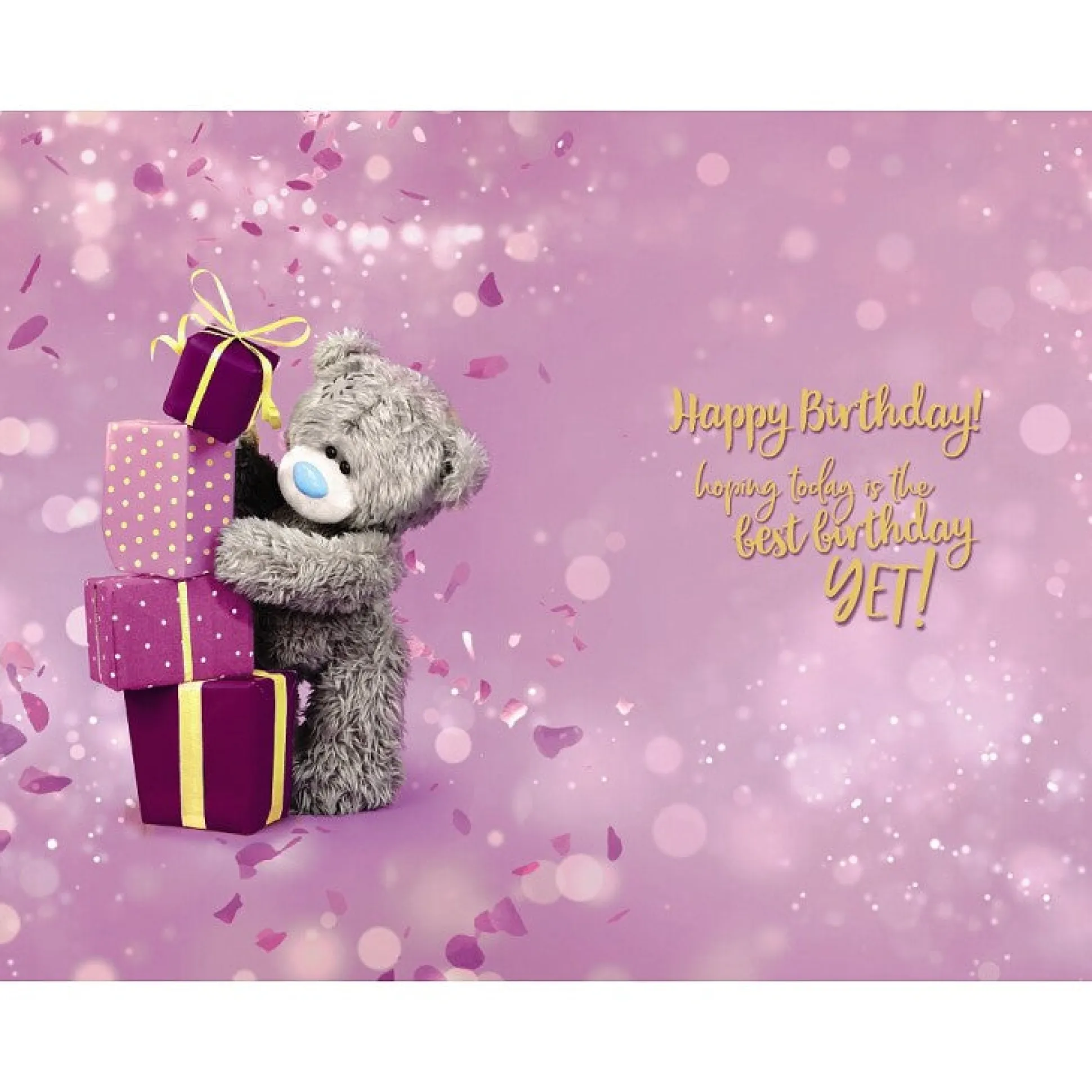 Me to You Tatty Teddy Age 13 Birthday Card, Have a Fab Day!