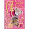 Me to You Tatty Teddy Age 17 Birthday Card, Have An Amazing Day
