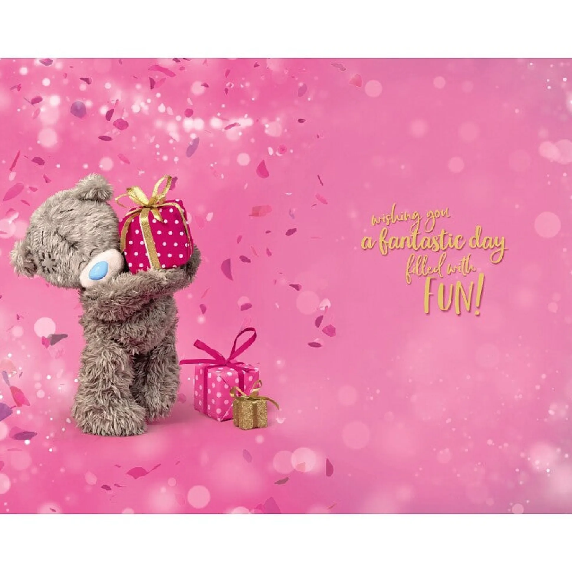 Me to You Tatty Teddy Age 14 Birthday Card, Yay! You're 14 Today