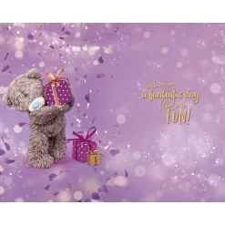 Me to You Tatty Teddy Age 10 Birthday Card, Woo Hoo! Have A Magical Day!