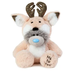 Me to You Tatty Teddy Bear Wearing Reindeer Costume in a Gift Box