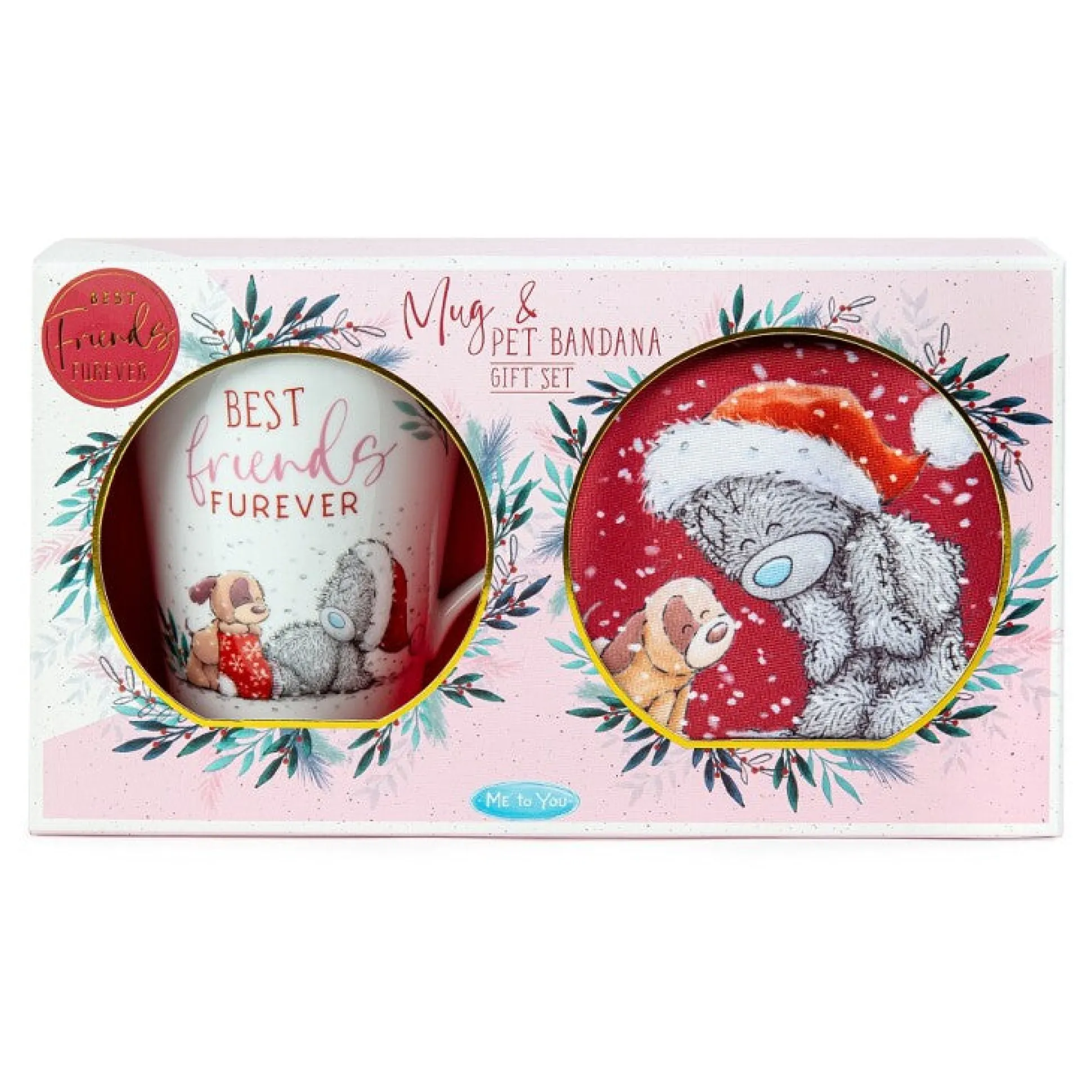 Me to You Tatty Teddy Best Friends Furever Mug and Pet Bandana Christmas Gift Set