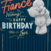 Me to You Tatty Teddy Birthday Card for Fantastic Fiancé 6x9ins - Official Collection