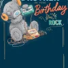 Me to You Tatty Teddy Birthday Card for Brilliant Brother 6x9ins - Official Collection