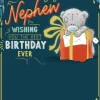 Me to You Tatty Teddy Birthday Card for Amazing Nephew 5x7ins - Official Collection