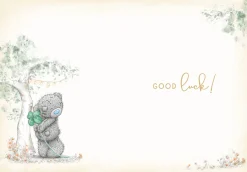 Me to You Tatty Teddy Congratulations On Your New Job Greeting Card 5 x 7 Inches (12 x 17 Cms) - Official Collection