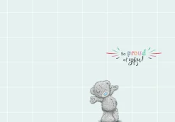 Me To You Tatty Teddy Congrats On Your Exams Greeting Card 5x7ins - Official Collection