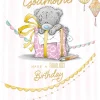 Me to You Tatty Teddy Cute Birthday Greetings Card 'To A Wonderful Godmother' - Official Collection