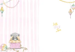 Me to You Tatty Teddy Cute Birthday Greetings Card 'To A Wonderful Godmother' - Official Collection