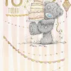 Me to You Tatty Teddy Cute 18th Birthday Card, Bear With Cake