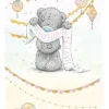 Me to You Tatty Teddy Cute Birthday Card For Nana, Bear With Banner - Official Collection