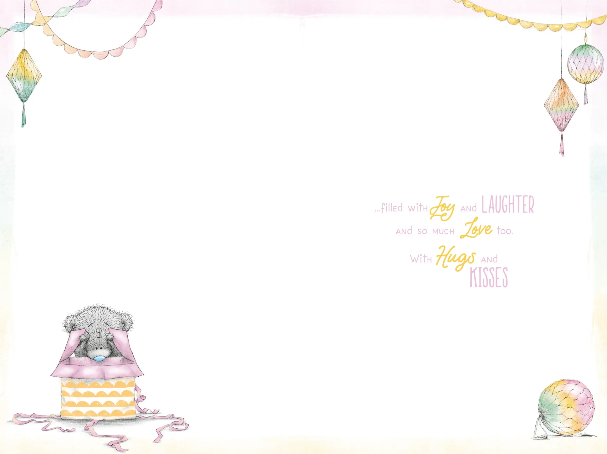 Me to You Tatty Teddy Cute Birthday Card For Granddaughter - Official Collection