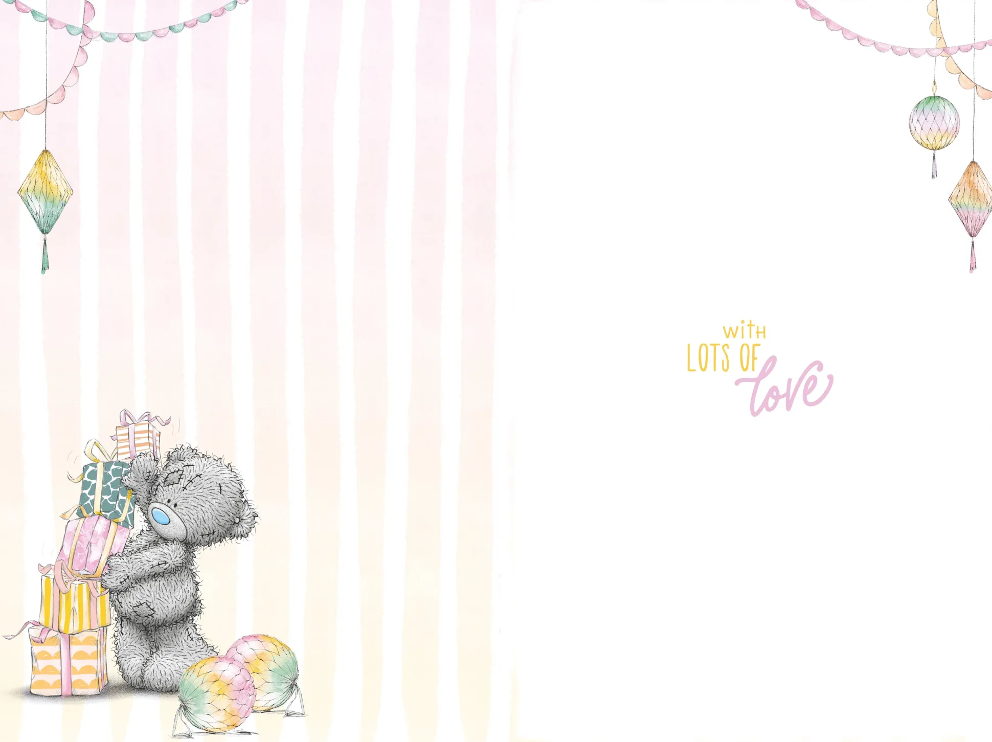 Me to You Tatty Teddy Cute Birthday Card To The Most Amazing Sister - Official Collection