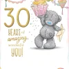 Me to You Tatty Teddy Cute 30th Birthday Card - 5 x 7"