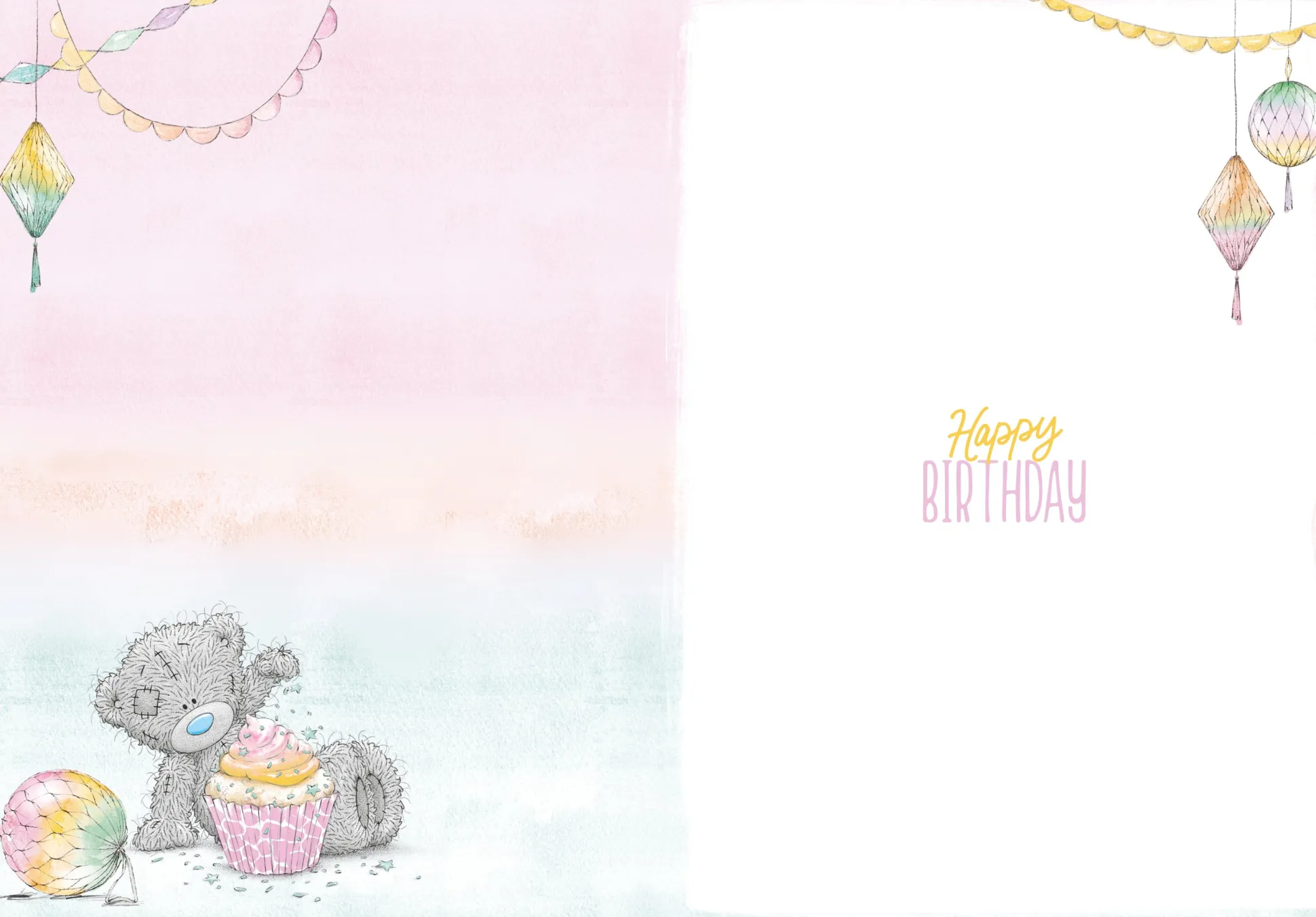 Me to You Tatty Teddy Cute 30th Birthday Card - 5 x 7"