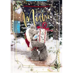 Me to You Tatty Teddy 3D Christmas Card 6x9ins
