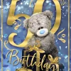 Me to You Tatty Teddy 3D 50th Birthday Card