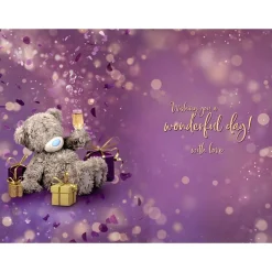Me to You Tatty Teddy 3D 60th Birthday Card