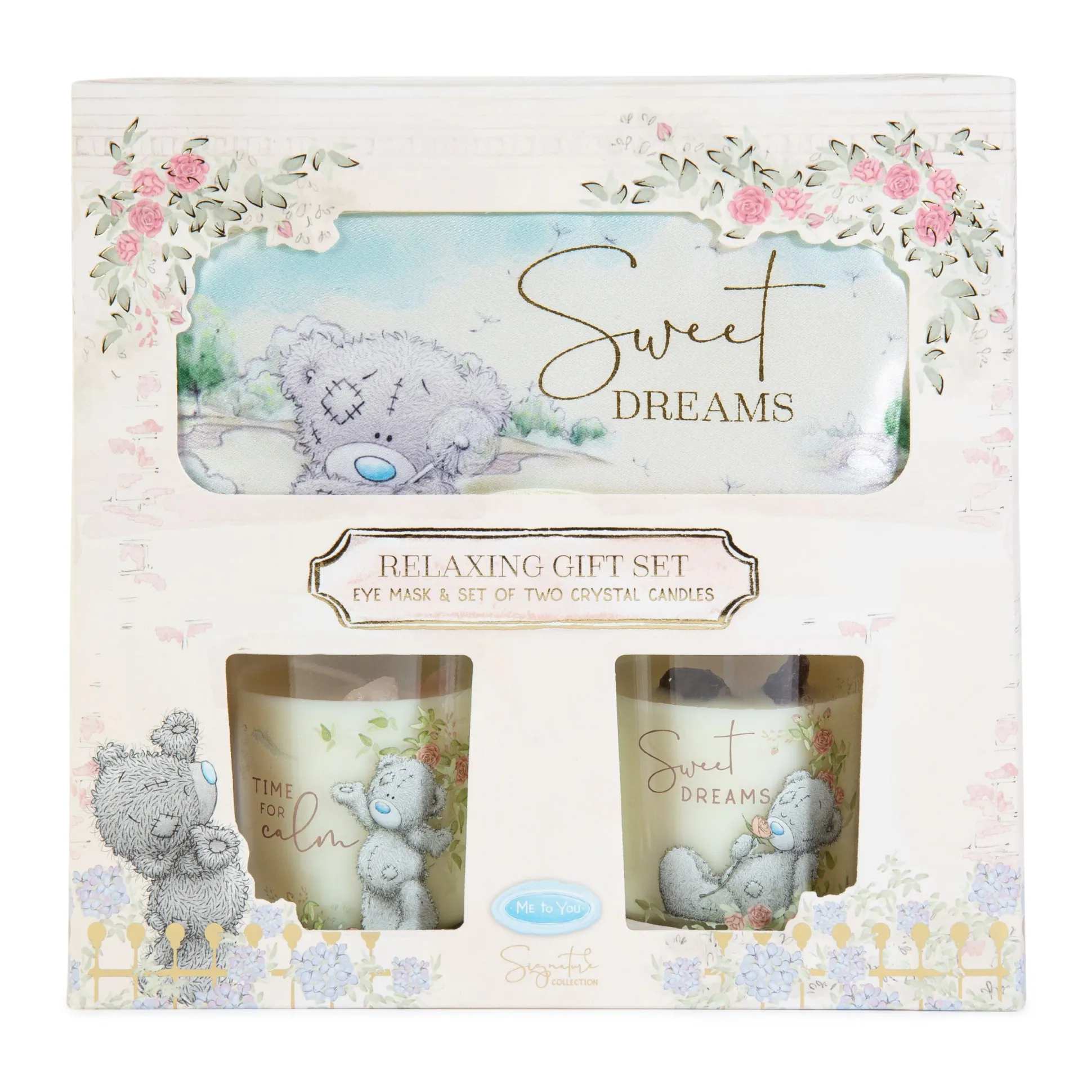Me to You Tatty Teddy Eyemask And Scented Crystal Candles Gift Set