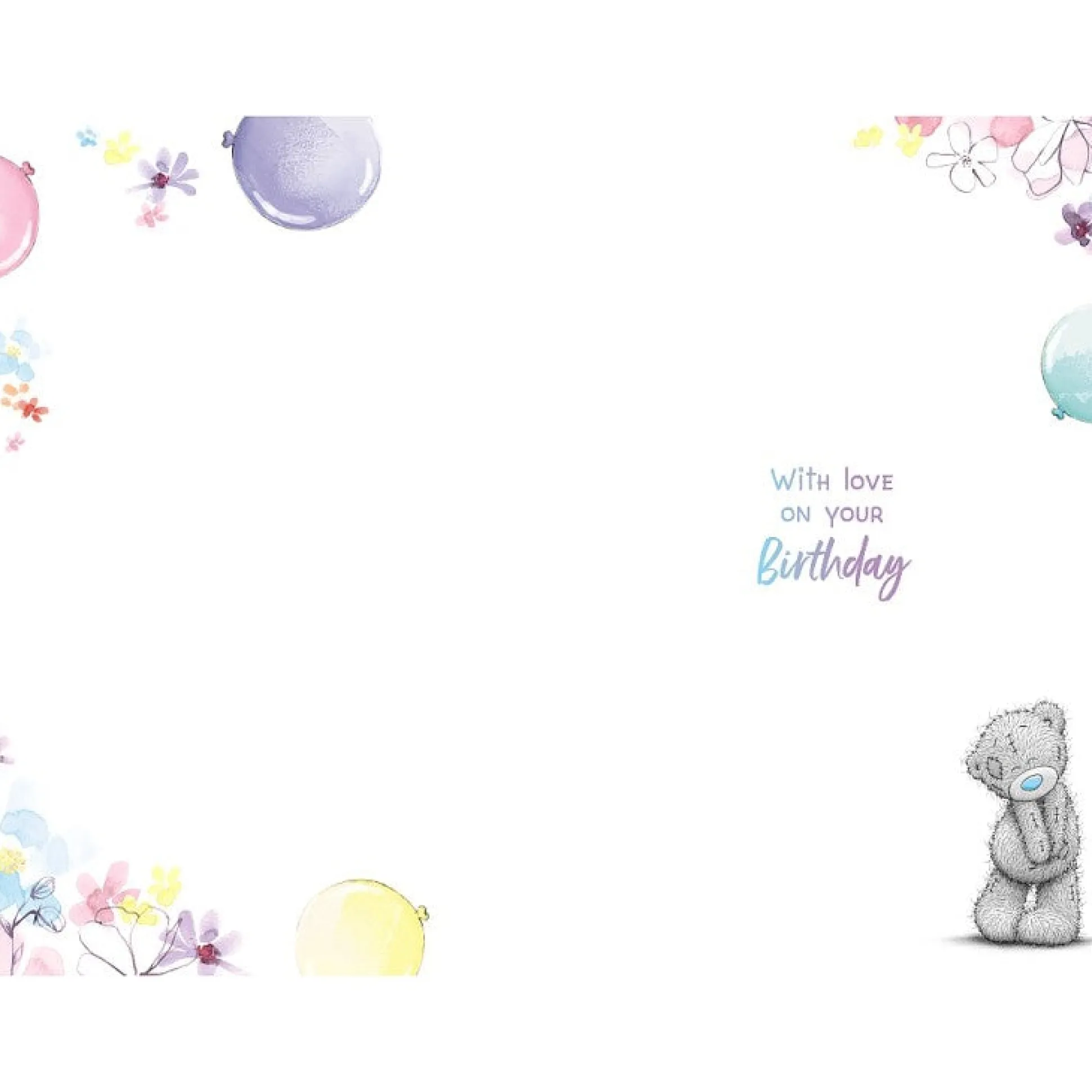 Me to You Tatty Teddy 'For My Lovely Mum' Birthday Card