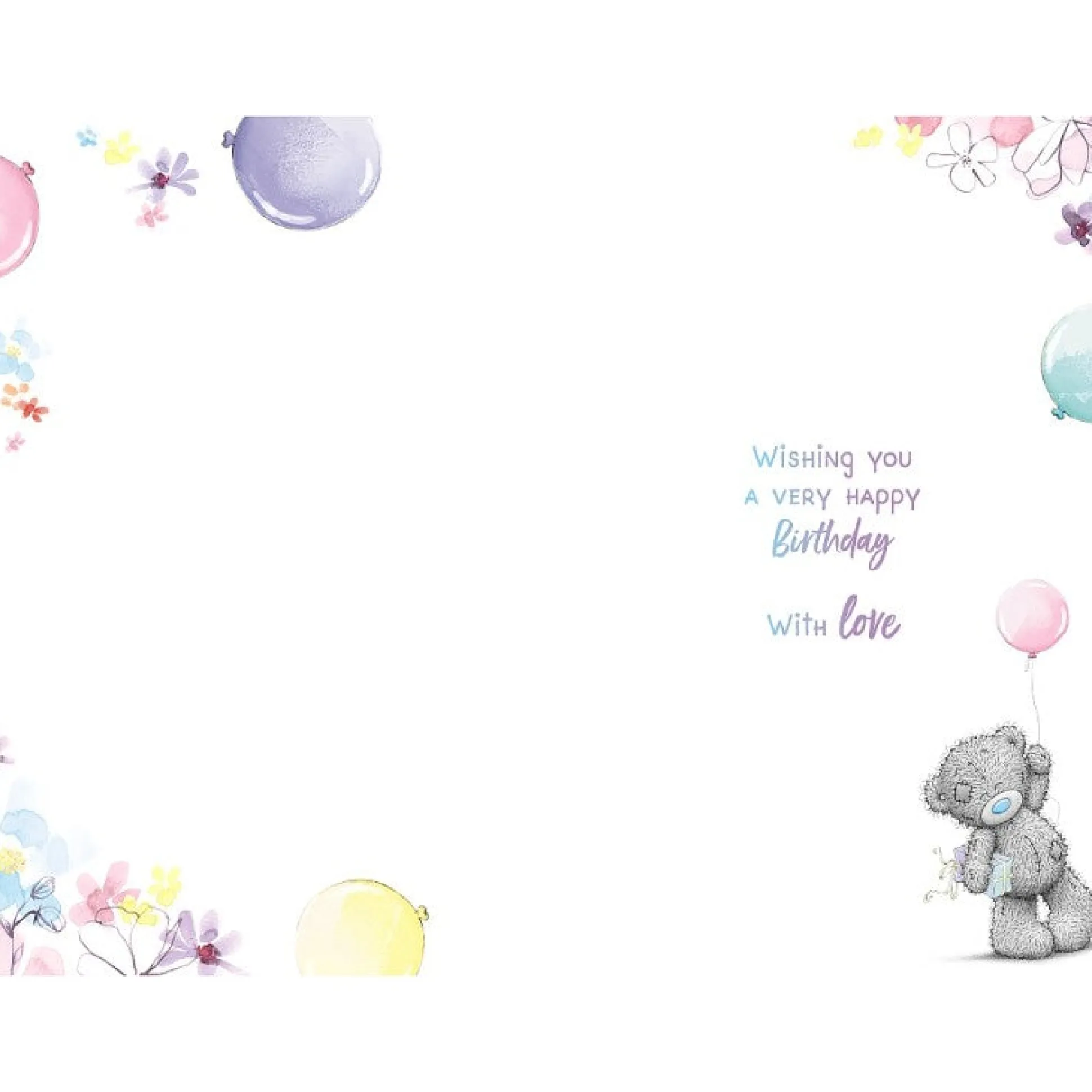 Me to You Tatty Teddy 'For A Special Daughter' Birthday Card