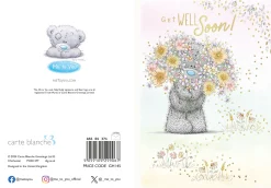 Me To You Tatty Teddy Get Well Soon Card - Official Collection 5 x 7
