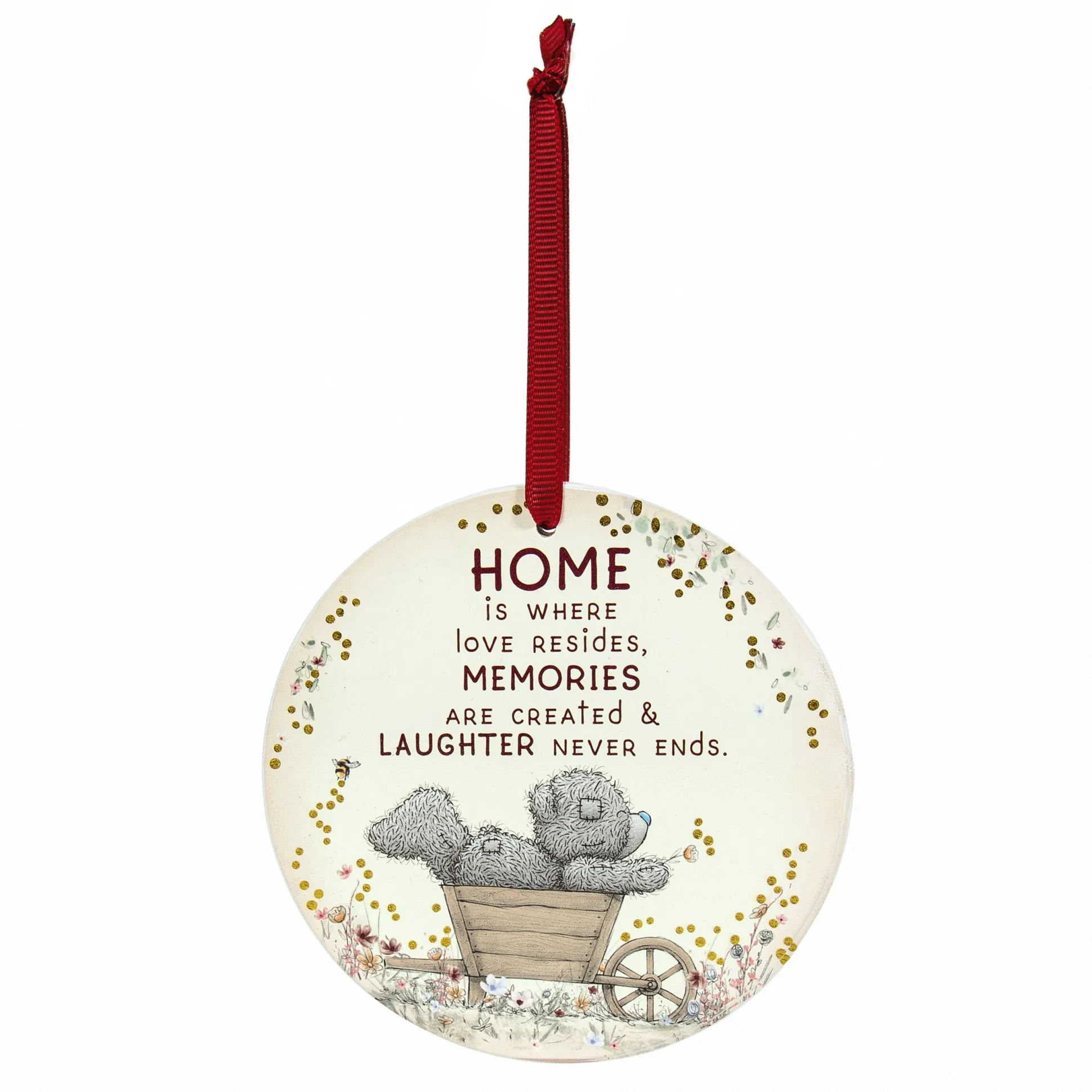 Me to You Tatty Teddy Hanging Plaque Home Accessory, New Home Gift