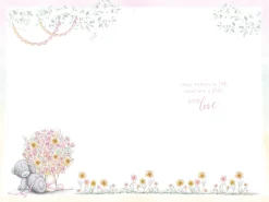 Me to You Tatty Teddy Happy Birthday To The Love Of My Life Greeting Card 6x9ins
