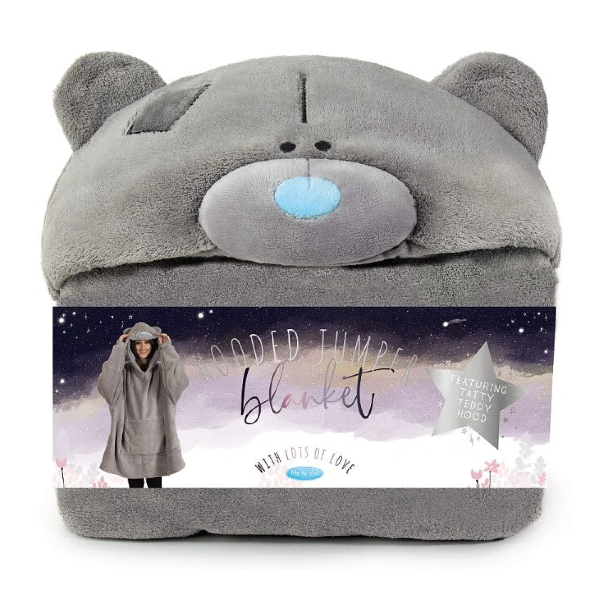 Me to You Tatty Teddy Hooded Jumper Blanket